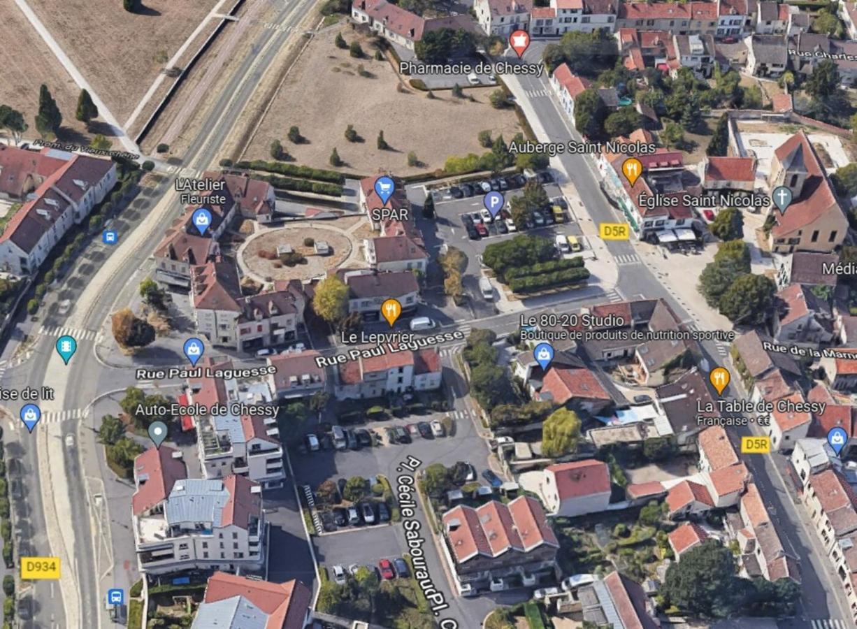 L'Essentiel, Proche De Disneyland Paris 2 Chambres Et 2 Sdb Chessy  Eksteriør bilde